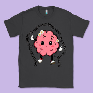 Brain Classic Tee Designed By Maliassmallbusiness