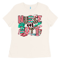 Bone nurse on duty Ladies Tee - RanaPortraitStore