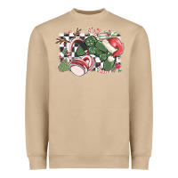 Mushroom gamer christmas game controller Heavyweight Sweatshirt - MaliasSmallBusiness
