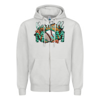 Dove Grey Baseboll Mom Zipper Hoodie - Bettercallsaul