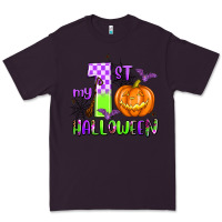 Plum my first halloween pumpkin Premium Tee - AdoDesignShop