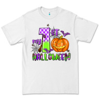 White my first halloween pumpkin Premium Tee - AdoDesignShop