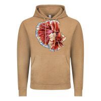 Vintage Camel Betta Fish Vintage Hoodie - LillyAllenDesigns