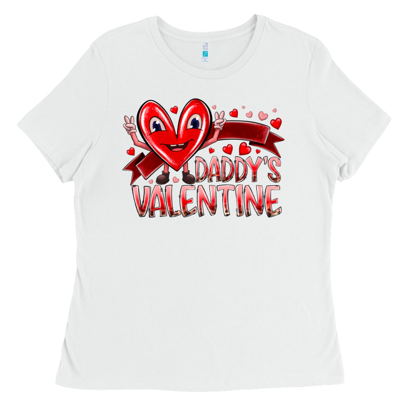 Daddy Is Valentine Ladies Tee by RacoonDesign | Teevron