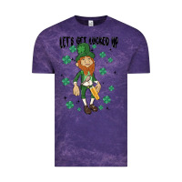 Cloud Purple let's get lucked up Vintage Tee - MaliasSmallBusiness