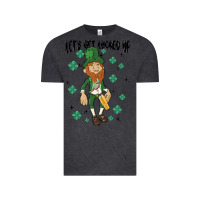 Vintage Black let's get lucked up Vintage Tee - MaliasSmallBusiness