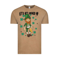 Vintage Coffee let's get lucked up Vintage Tee - MaliasSmallBusiness