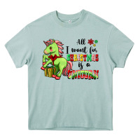Arona All I Want For Christmas Is A Unicorn Heavy Core Tee - FaDigitalArtStudio