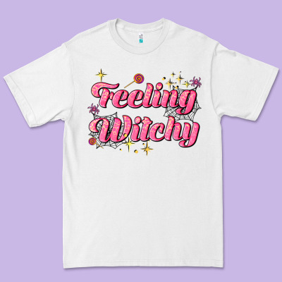 Feeling Witchy Premium Tee Designed By Adodesignshop