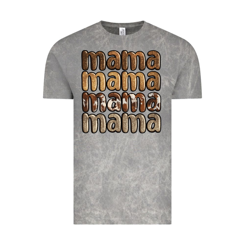 Faux Sequins Mama Vintage Tee by JahusDesignShop | Teevron
