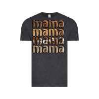 Vintage Black faux sequins mama Vintage Tee - JahusDesignShop