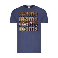 Vintage Denim faux sequins mama Vintage Tee - JahusDesignShop