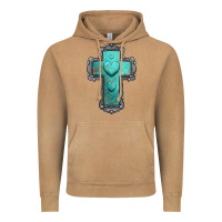 Vintage Camel turquoise gemstone cross Vintage Hoodie - Jasminsmagicworld
