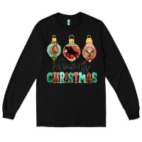 Black howdy christmas Long Sleeve Tee - MaliasSmallBusiness