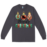 Smoke howdy christmas Long Sleeve Tee - MaliasSmallBusiness