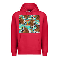 Cardinal serape cowhide and leopard with glitter Premium Hoodie - TumblerDesignByShophia