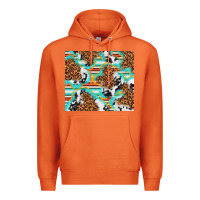 Carrot serape cowhide and leopard with glitter Premium Hoodie - TumblerDesignByShophia