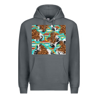 Rock serape cowhide and leopard with glitter Premium Hoodie - TumblerDesignByShophia
