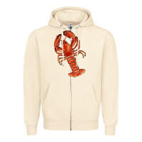 Sandshell crawfish Zipper Hoodie - RanaPortraitStore