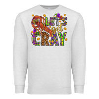 Oatmeal Heather Let's get cray Premium Sweatshirt - HowdyJamesFarm