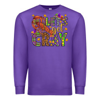 Purple Let's get cray Premium Sweatshirt - HowdyJamesFarm