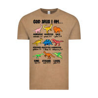 Vintage Coffee god says i am dinosaurs handsome Vintage Tee - MaliasSmallBusiness