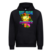 Black Hot mom summer Mother's Day Urban Hoodie - FaDigitalArtStudio