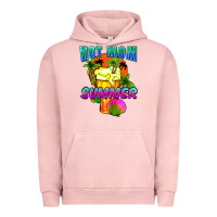 Pigment Salmon Hot mom summer Mother's Day Urban Hoodie - FaDigitalArtStudio