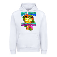 White Hot mom summer Mother's Day Urban Hoodie - FaDigitalArtStudio