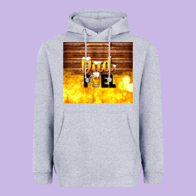 Dad Fuel Father's Day Heavyweight Hoodie Designed By Tumblerdesignbyshophia