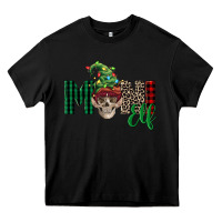 Black Boy Mini Elf Skull Heavy Core Tee - FaDigitalArtStudio
