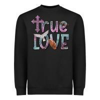 Black true love Heavyweight Sweatshirt - NancyCooperArtShop
