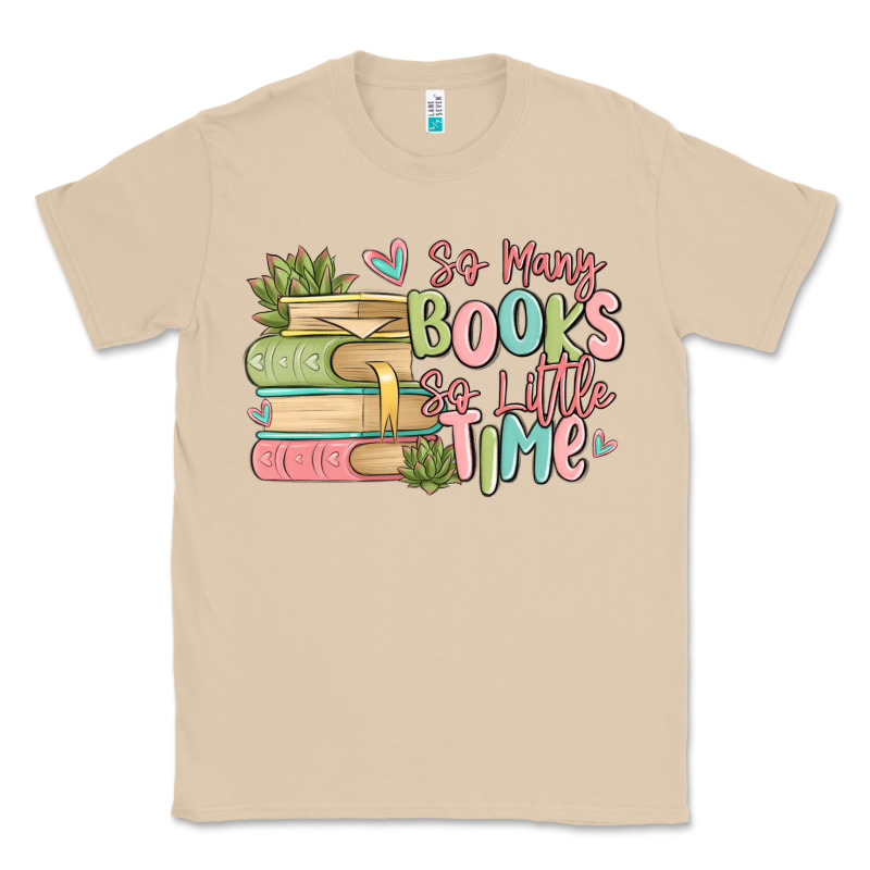 So Many Books So Little Time Classic Tee by MaliasSmallBusiness | Teevron