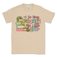 Mushroom so many books so little time Classic Tee - MaliasSmallBusiness