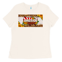 Bone america map sunflower license plate Ladies Tee - HRA Design Shop