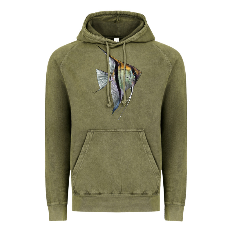Angelfish Vintage Hoodie by LillyAllenDesigns | Teevron