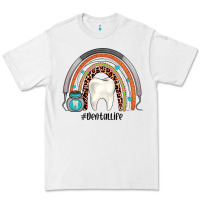 White dentallife rainbow Premium Tee - JahusDesignShop