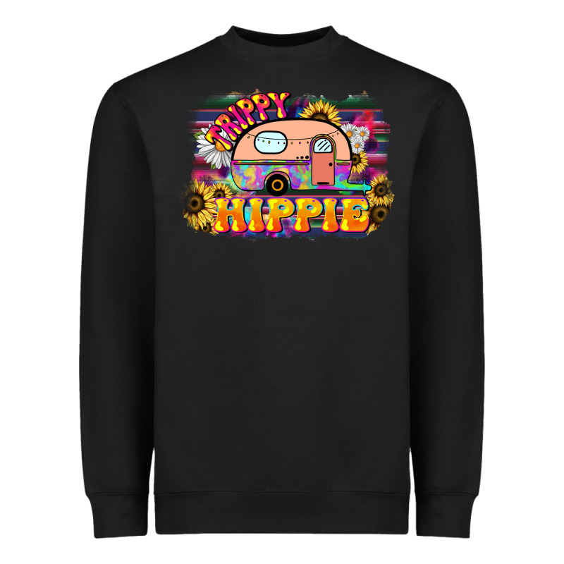 Trippy Hippie Heavyweight Sweatshirt by NancyCooperArtShop | Teevron
