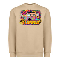 Mushroom trippy hippie Heavyweight Sweatshirt - NancyCooperArtShop