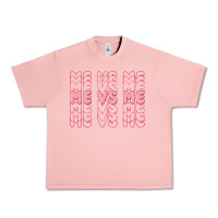 Salmon me vs me Urban Heavy Tee - MaliasSmallBusiness