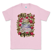 Bubblegum Pink she is mom Classic Tee - JahusDesignShop