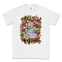 White she is mom Classic Tee - JahusDesignShop