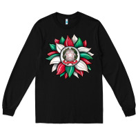 Black sunflower i̇talian flag Long Sleeve Tee - JahusDesignShop