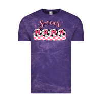 Cloud Purple soccer mama Vintage Tee - MaliasSmallBusiness