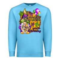 Ocean Blue I'm catching if you're throwing Premium Sweatshirt - HowdyJamesFarm