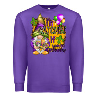 Purple I'm catching if you're throwing Premium Sweatshirt - HowdyJamesFarm