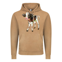 Vintage Camel Holstein Calf Vintage Hoodie - LillyAllenDesigns