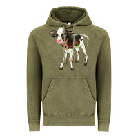 Vintage Olive Holstein Calf Vintage Hoodie - LillyAllenDesigns