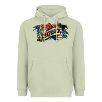 Matcha I'm not drunk I'm patriotic Heavyweight Hoodie - HowdyJamesFarm