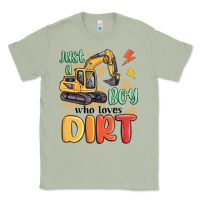 Matcha just a boy who loves dirt Classic Tee - MaliasSmallBusiness